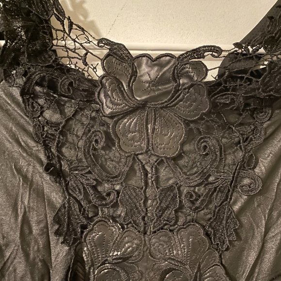 Black Mini dress tight fitting Size:S - Picture 7 of 11